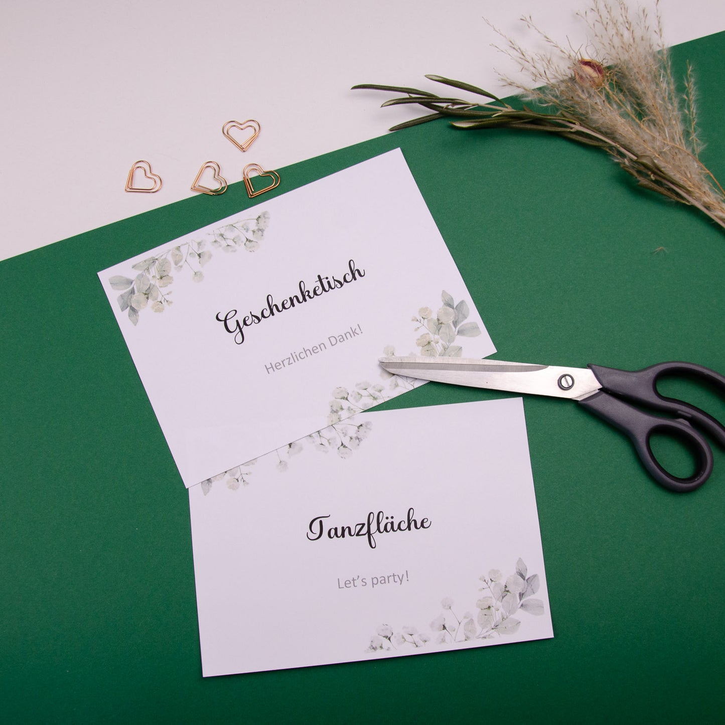Hochzeits-Bundle Download Greenery