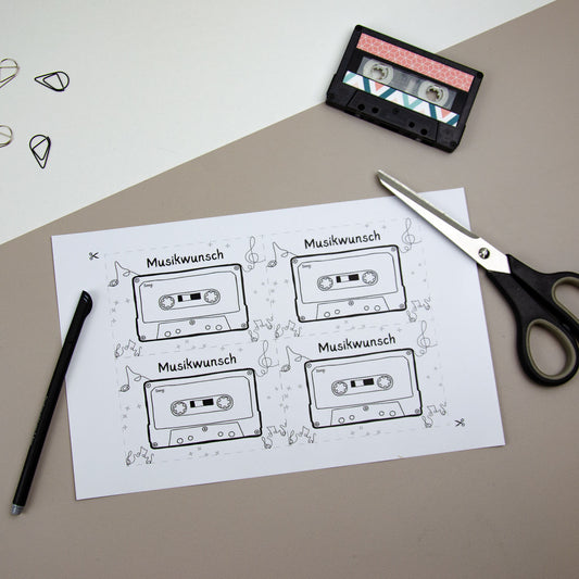 Digitaler Download Musikwunschkarten