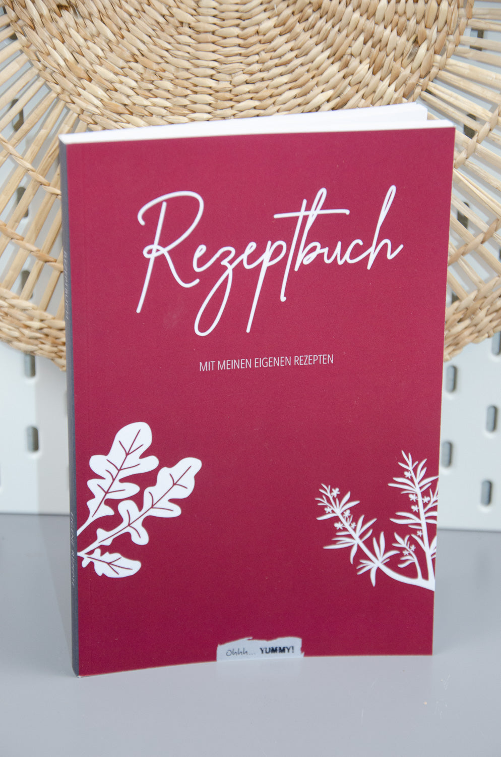 Rezeptbuch zum Selberschreiben - rot