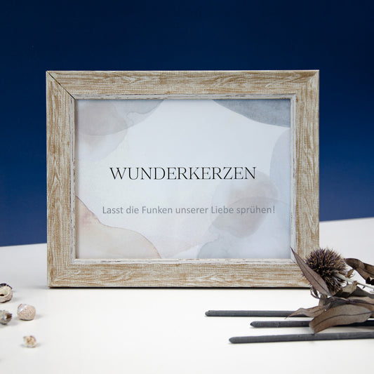 Personalisierbare Vorlage Hinweisschilder Watercolor