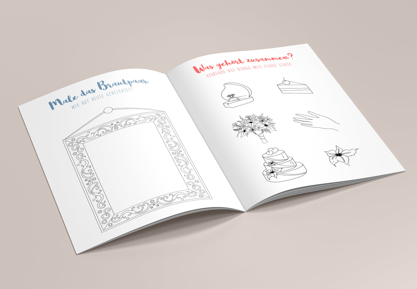 Hochzeitsmalbücher