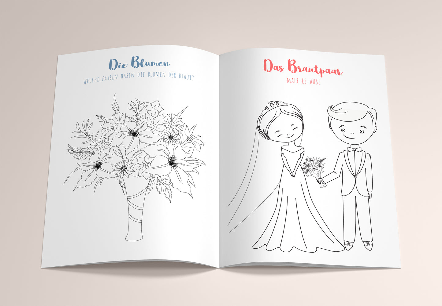 Hochzeitsmalbücher