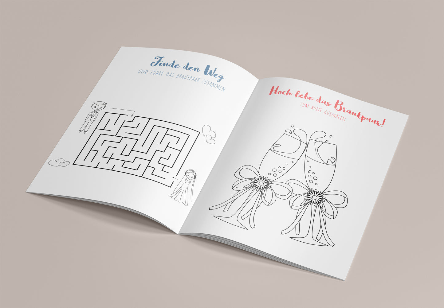 Hochzeitsmalbücher