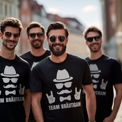 JGA Shirt Männer - Team Bräutigam Unisex