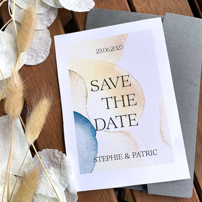 Save the Date Karte Watercolor | Vorlage